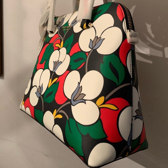 Authentic Kate Spade leather floral Satchel/Crosby - Picture 4 of 8